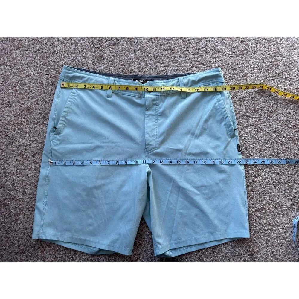O'NEILL Hybrid Mens swim trunks, size 38, Light Green